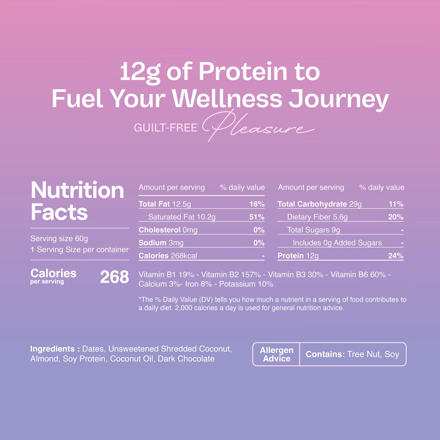 Tropical Date Protein Bar