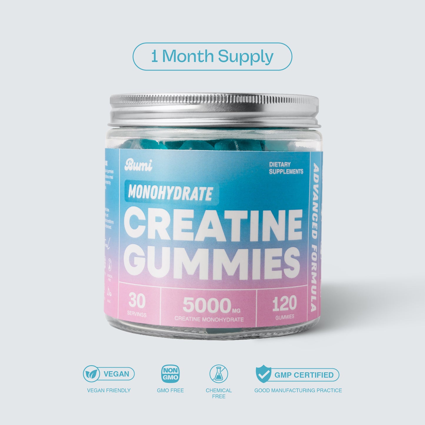 Bumi Creatine Monohydrate Gummies