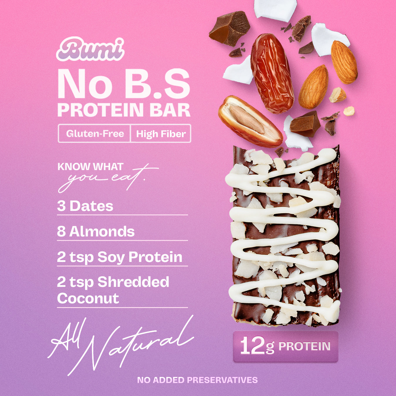 Tropical Date Protein Bar