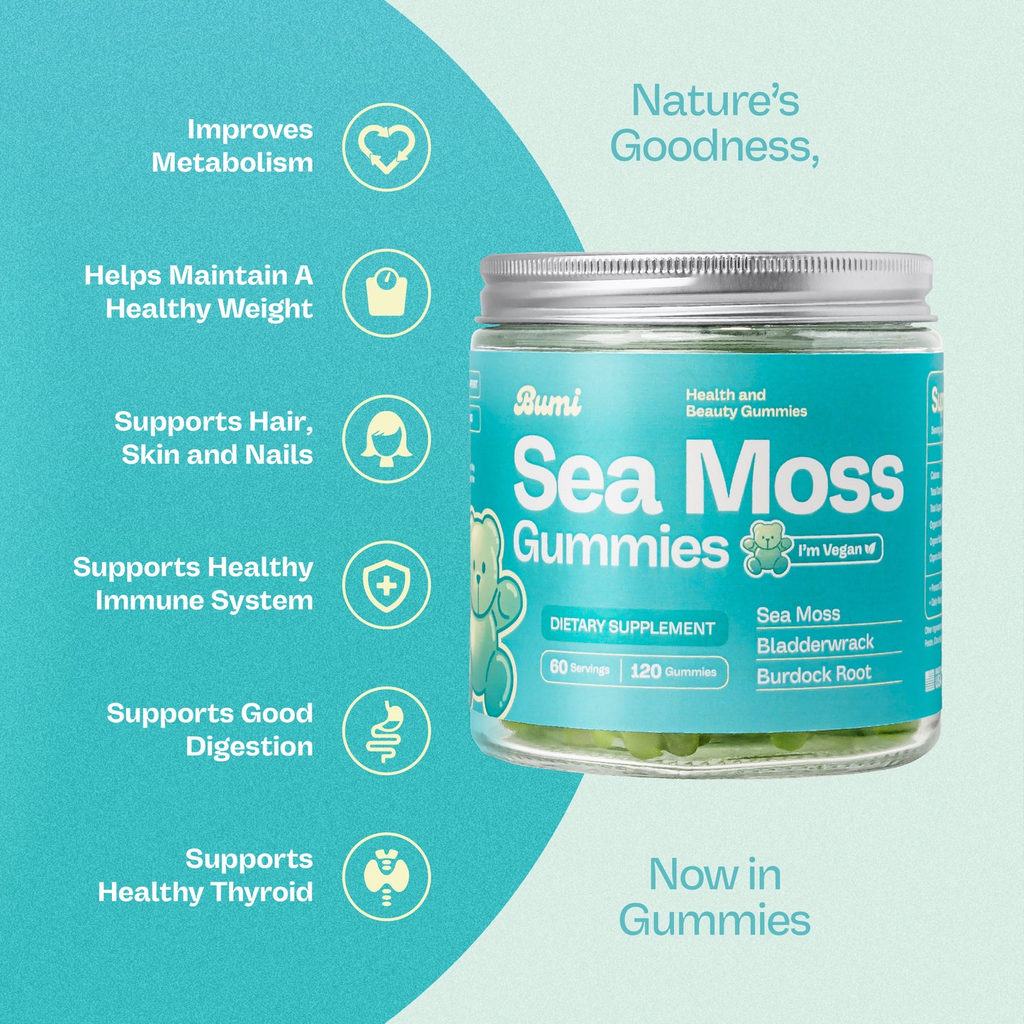 Bumi Sea Moss Gummies (2 Months Supply)